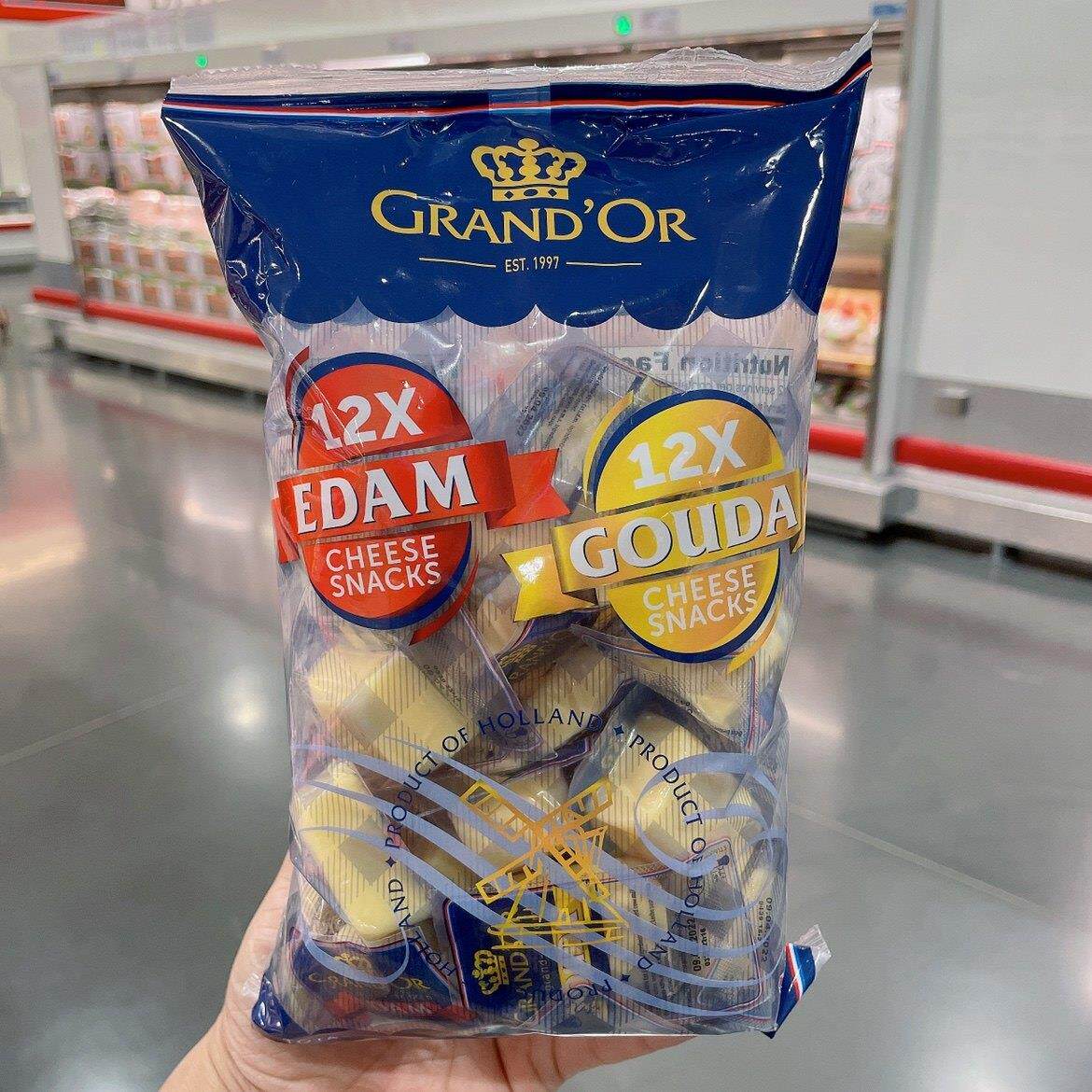 顺丰包邮开市客COSTCO代购荷兰格兰特迷你高达伊顿干酪20gx24