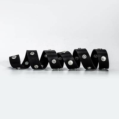 REBEL WAVE24fw“SØL”铆钉排扣腰带 头层牛皮独立开模真皮皮带