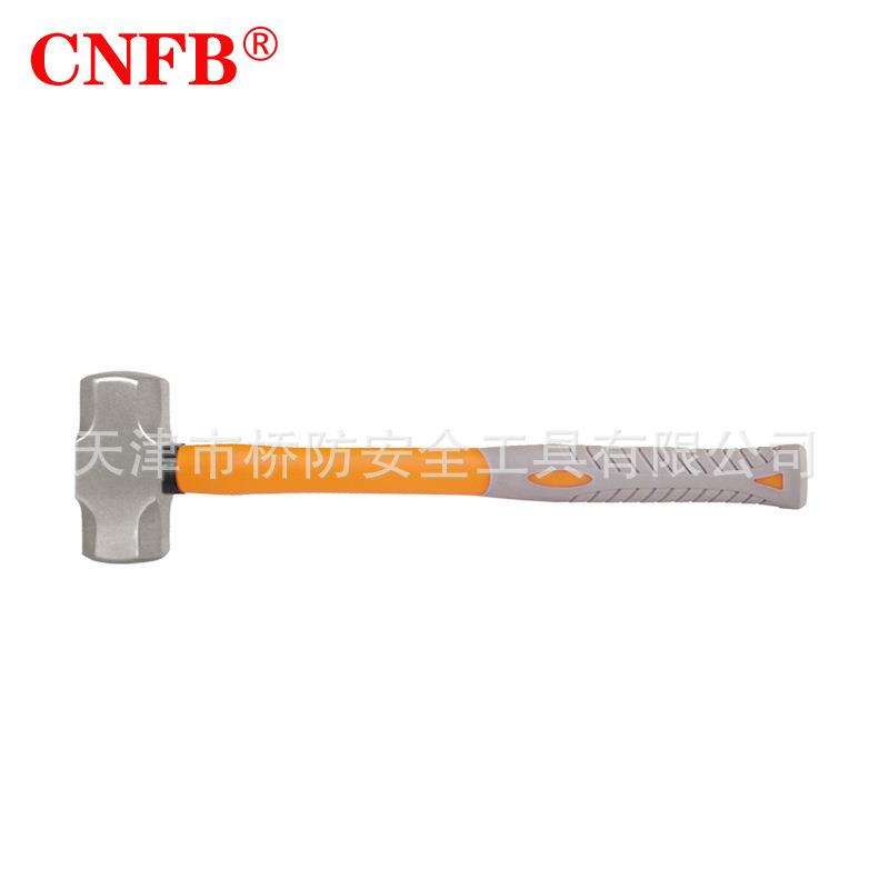 桥防/CNFB304不锈钢装柄八角锤无磁防潮耐腐蚀T88407天津桥防