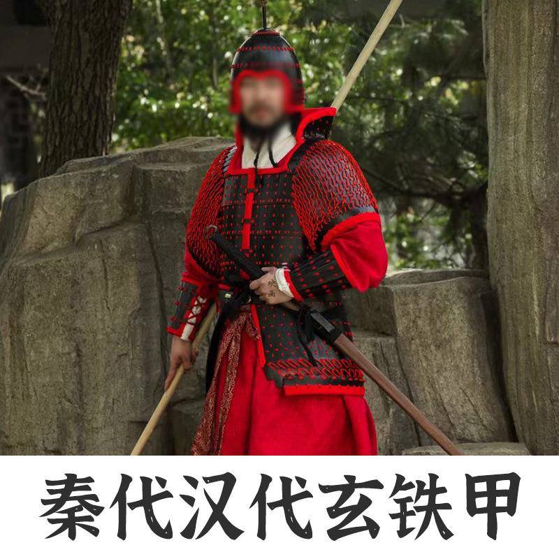 新款古代盔甲服装可穿表演服将军士兵演出服影视舞台演出衣服道具