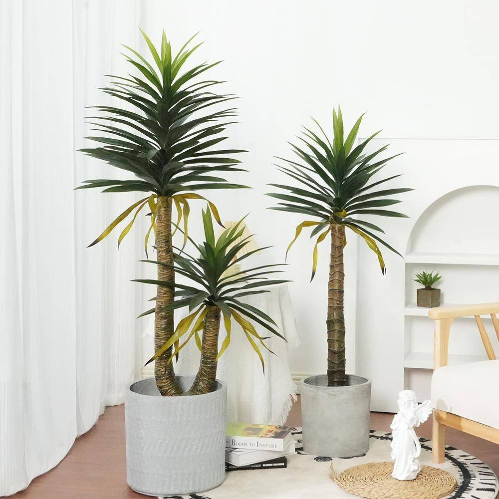 人造热带植物剑兰盆景大型仿真植物剑麻盆栽室内落地假绿植龙舌兰