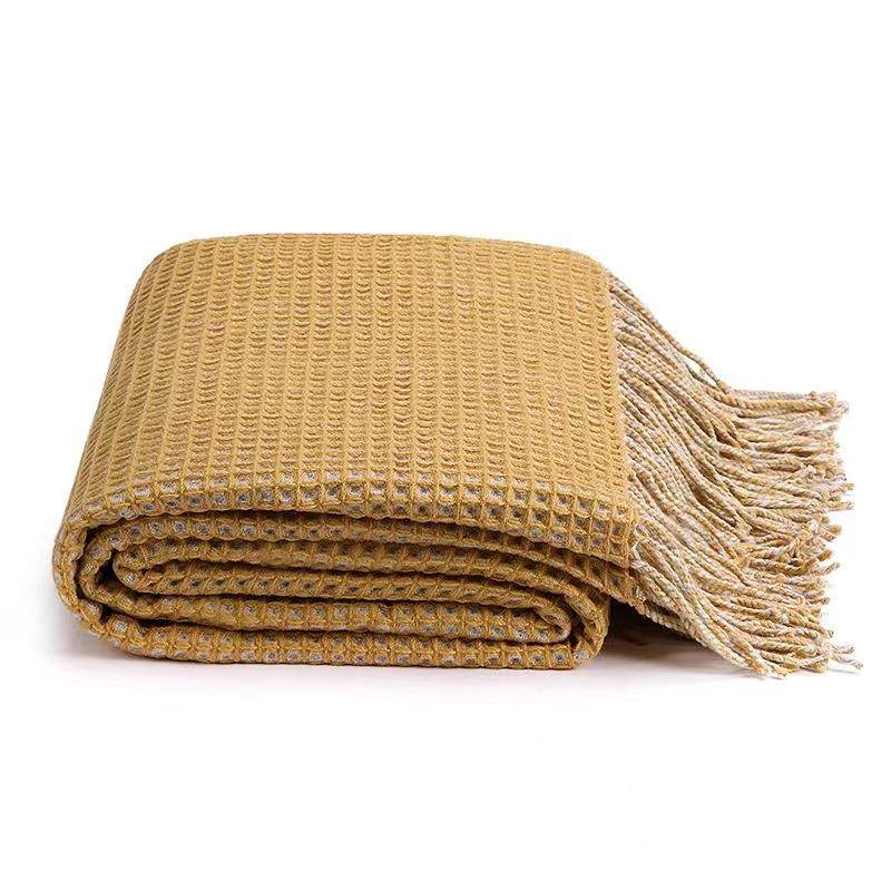 样板房床尾毯搭毯床搭巾沙发毯展厅家具软装配套样板间床尾毯搭巾,特色手工艺,其他特色工艺品,淘宝优惠券,粉丝福利购,淘宝优惠卷