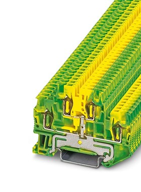菲尼克斯接线黄绿双层接线黄绿端子 STTB 1.5-PE 3036013