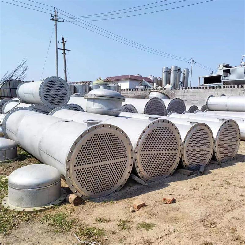304不锈钢冷凝器工业列管式换热器10-100平方高压钛材冷凝器