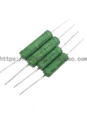 30KJ 15K 27K 33K 250R 6.8R 1R欧姆绿色保险绕线电阻瓦RX21-10W