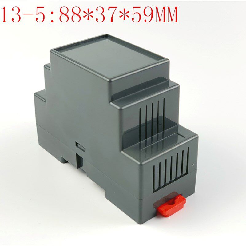 标准35式卡轨塑料外壳  轨道式安全栅隔离模块盒3-13-5:88*37*59