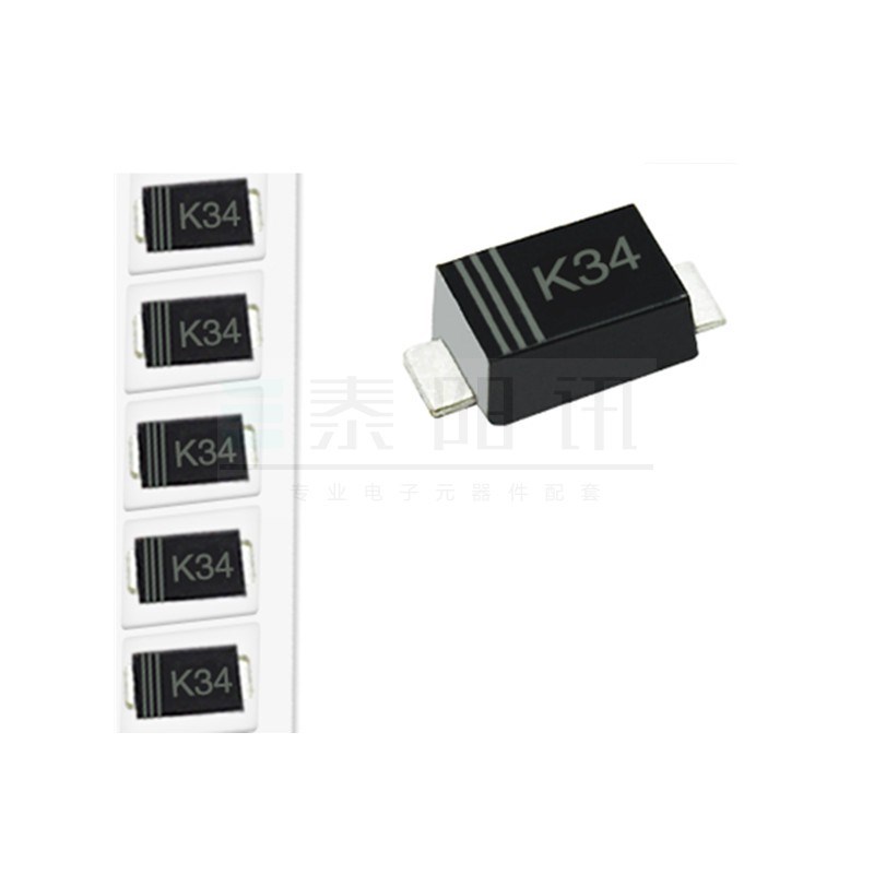 DSK34 超薄SOD-123FL 丝印K34 1N5822 贴片肖特基二极管