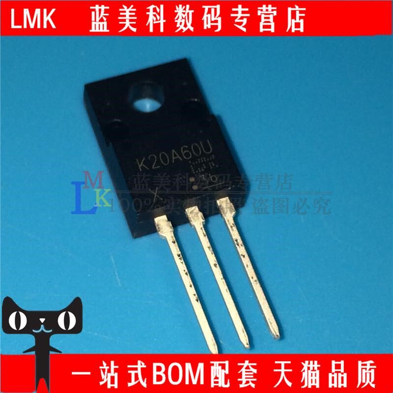 TK20A60U K20A60U TO-220F 全新原装进口TOS 东芝