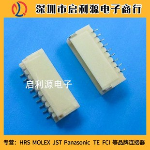 贴片针座现货 JST连接器1.0MM SRSS SM06B 原装 卧式