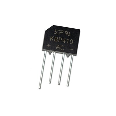 KBP410 整流桥堆 KBP410G桥堆 大芯片 4A 1000V 扁桥 现货直销
