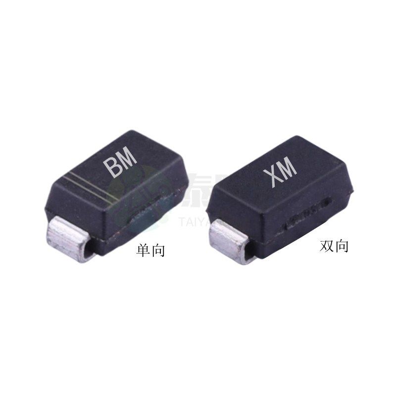 原装晶导微 SMAJ6.0A CA 丝印AG WG SMA 6.0V 贴片TVS瞬态二极管