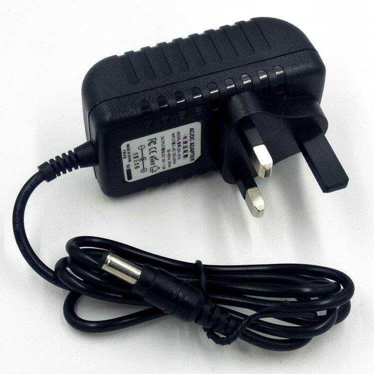 英式12v2000ma火牛直流12V2A变压器英规英制12伏电源配接器加长线