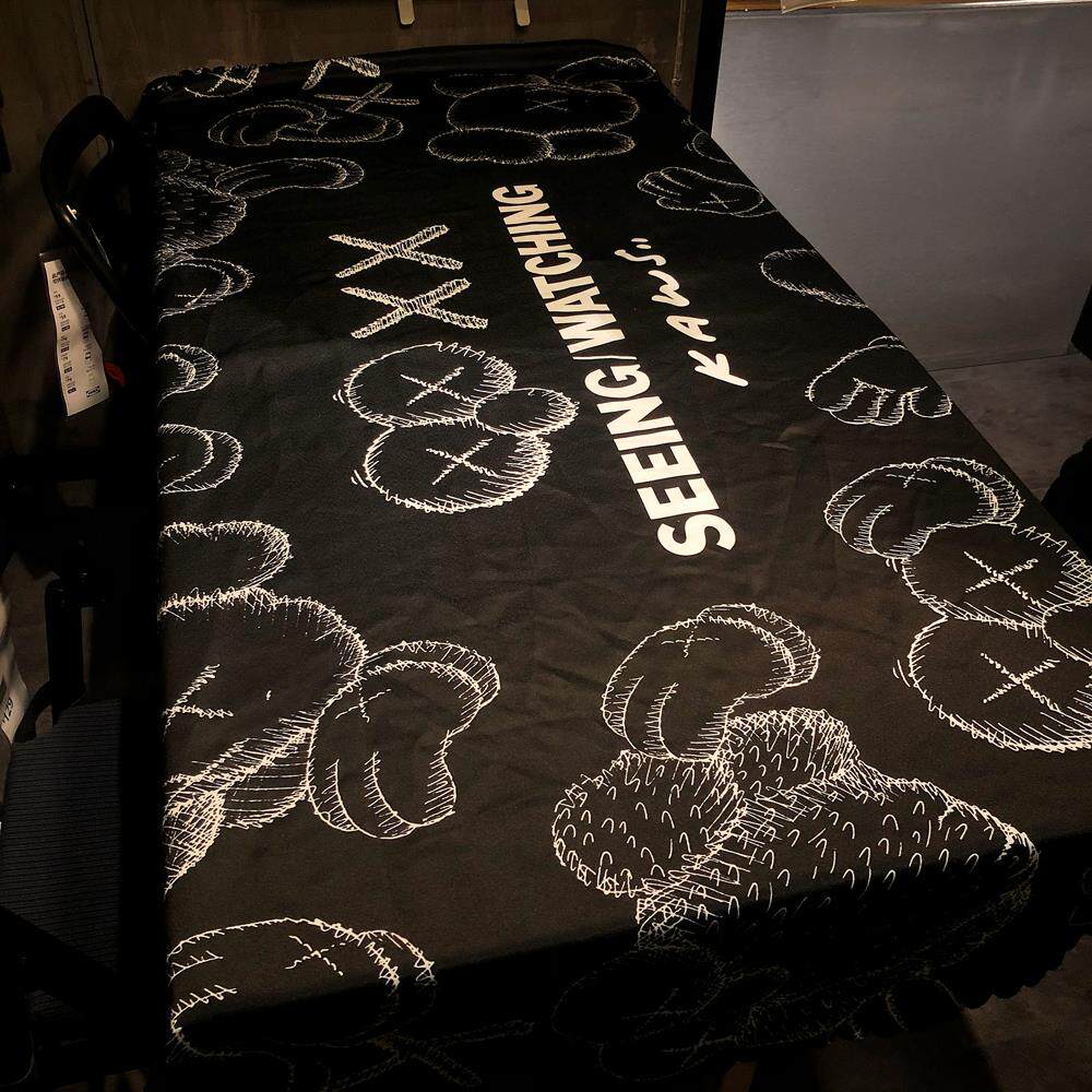 防水餐桌布网红黑色轻奢高级感茶几布艺防烫台布电脑桌垫防尘盖布