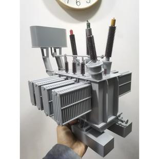 110kV三相油浸式变压器变电站模型摆件展厅展会办公送客户领导礼