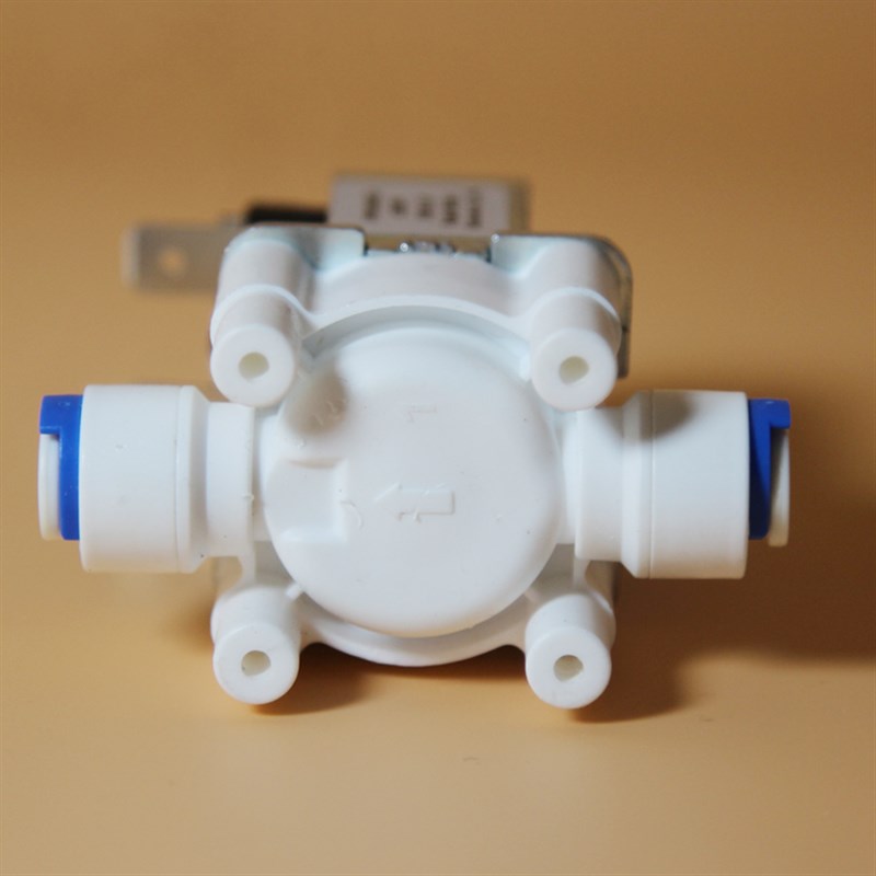 制冰机专用进水电磁阀AC220V冰粒机进水阀门入水阀配件2分快速接