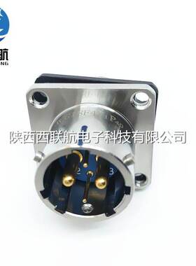 4芯不锈钢航空插头座XCG18T4K1D40 F4Z1P40连接器公母电缆接插件