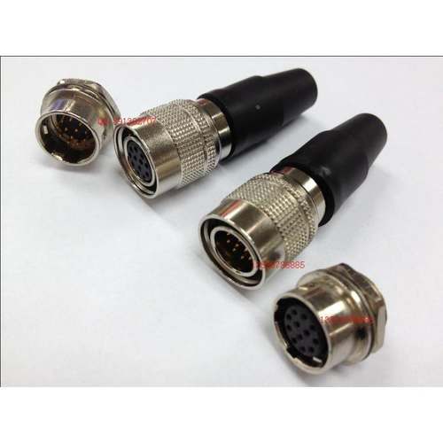 12芯推拉自锁式航空插头 微型连接器 日本相机专用插头 HRS连接器