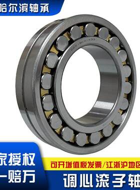 HRB 哈尔滨调心滚子轴承22219 22220 22222 22224CA CAK W33 铜保