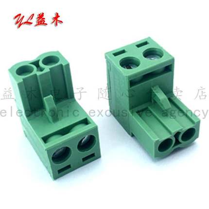 PCB插拔式接线端子连接器DG/KF2EDGK-5.08-2P3P4P5P6P-24P铁环保