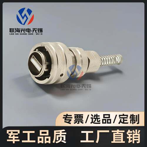 YW110F02S-01 YW120F02S圆形高速网络电连接器USB防水航空插头座