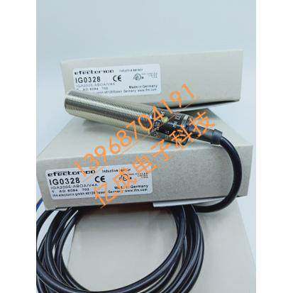 现货易福门电感式接近开关IG0327IGA2005-BBOA/RT传感器