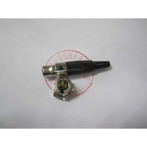 4芯迷你卡侬头 4芯音箱功放音频卡龙插头 卡农头mini4芯公母头