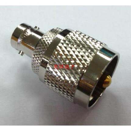 BNC-UHF-KJ BNC转UHF转接头 高频连接头 大M头转BNC SL16-BNC-JK