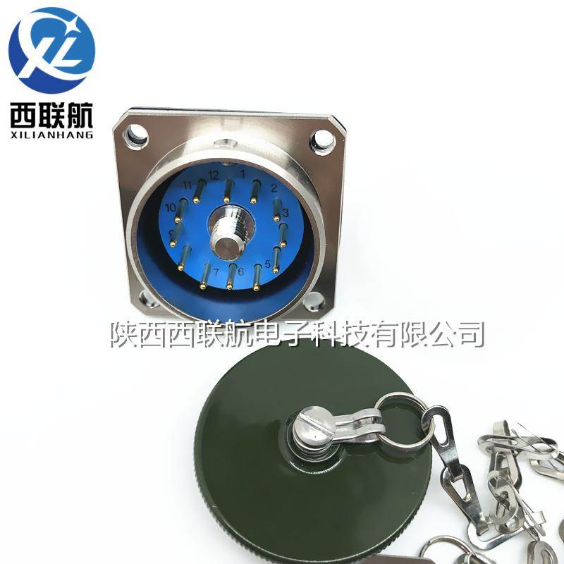 12芯航空插头Y16-1812TK ZJ10 TJ ZK10连接器接插件公母头
