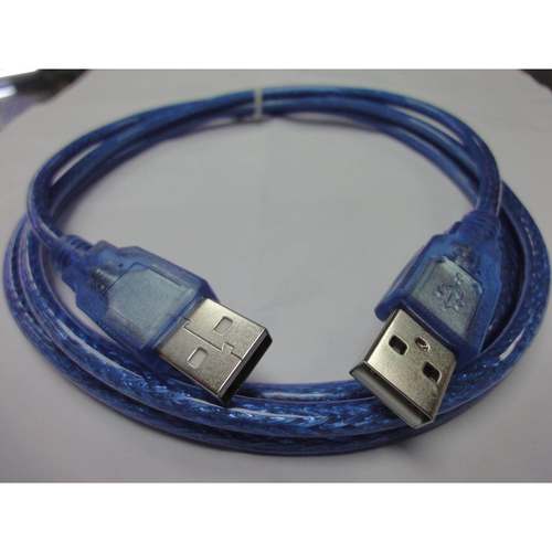 电脑连接线 USB数据连接线USB 公对公 1.8米