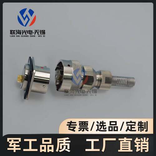 YW120F01S1 YW110F01-01高速网络连接器RJ45带LED网口插头座防水