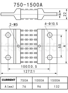 直流外附分流器0.5级FL-2 750A75MV 800A75MV 国标A级猛铜 镀铜