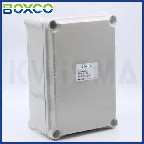 BOXCO原装进口AGS-192813塑料防水接线盒ABSPC阻燃IP67配电箱透明