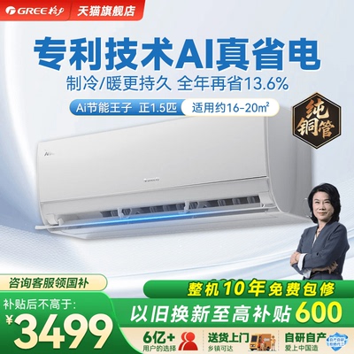 格力空调新一级能效AI节能王子