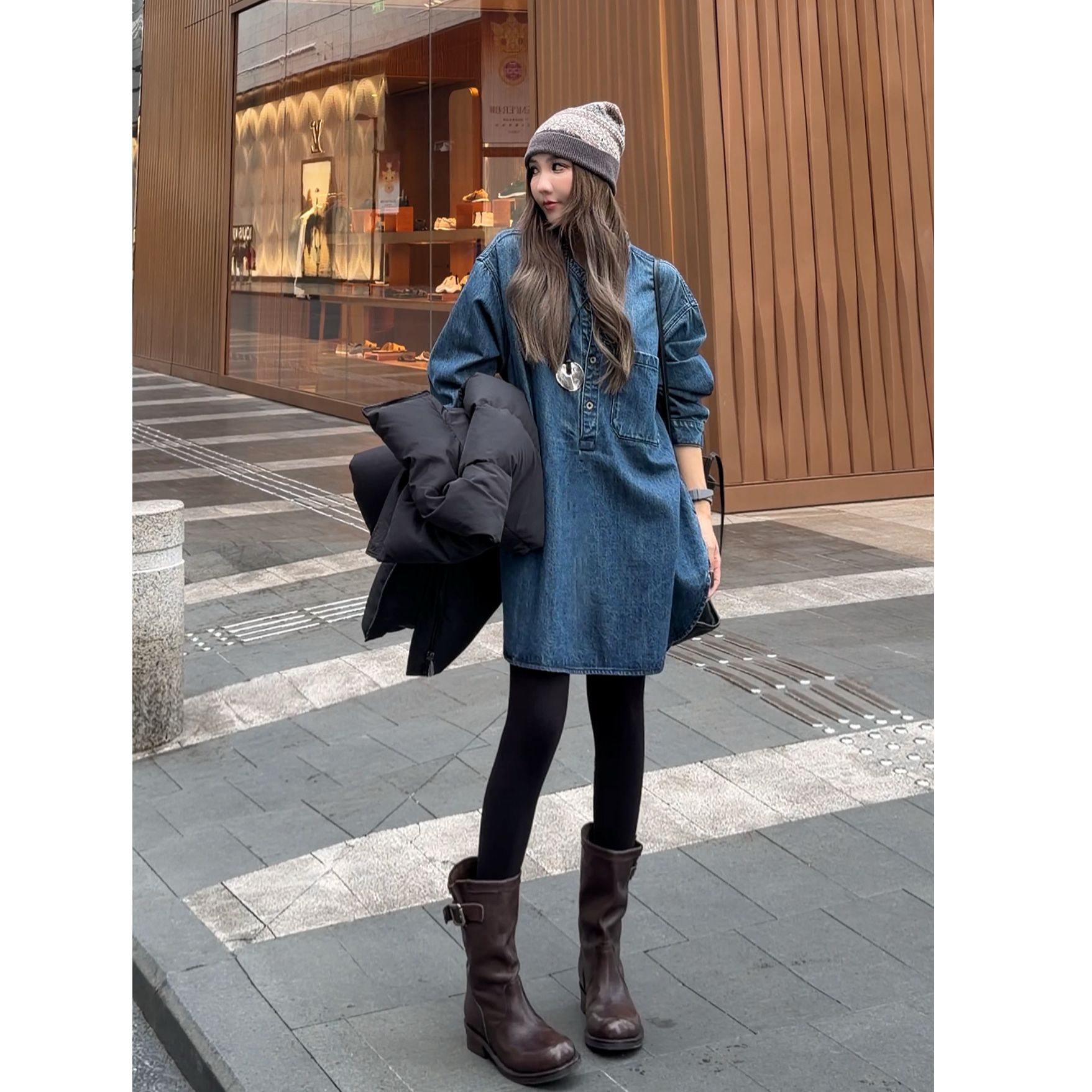 AMAZING IN | 棉质x莱赛尔 |牛仔衬衫外套A250910-AI59CTJ1132402