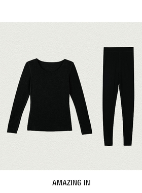AMAZING IN | 山羊绒 | 软糯亲肤保暖套装女A251103-AI5ADCT5603