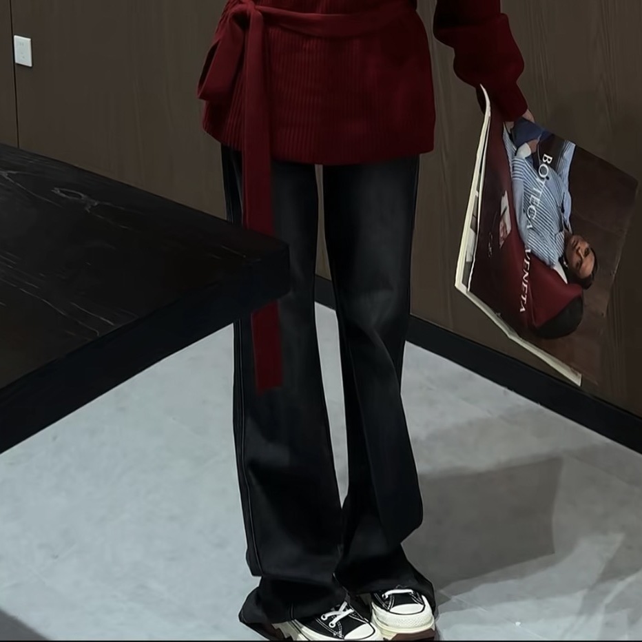 AMAZING IN | 喇叭裤 | 棉质水洗牛仔裤女A250930-AI59CDT2314491