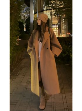 AMAZING IN1oo%18.5微米英皇贝贝羊驼毛大衣A251029-AI5ADTJ25360