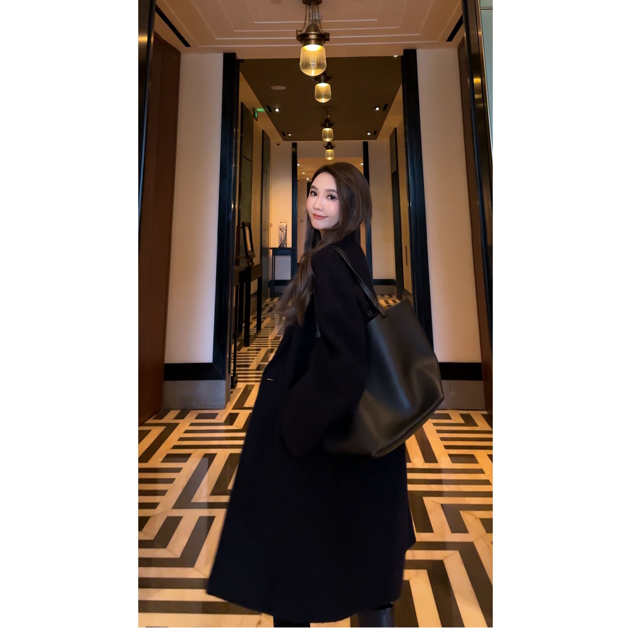 AMAZING IN | 1oo%羊毛 | 双排扣铜氨大衣女A251024-AI5ADTJE237