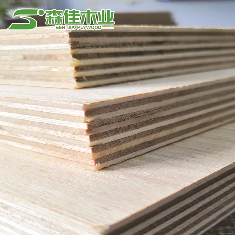 生态板三聚氰胺基板厂家直销18厘杨桉全桉科技木面实木多层板