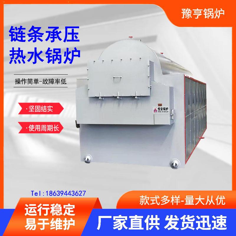 热水锅炉生物质颗粒热水锅炉全自动燃煤木柴有机废料木屑环保节能