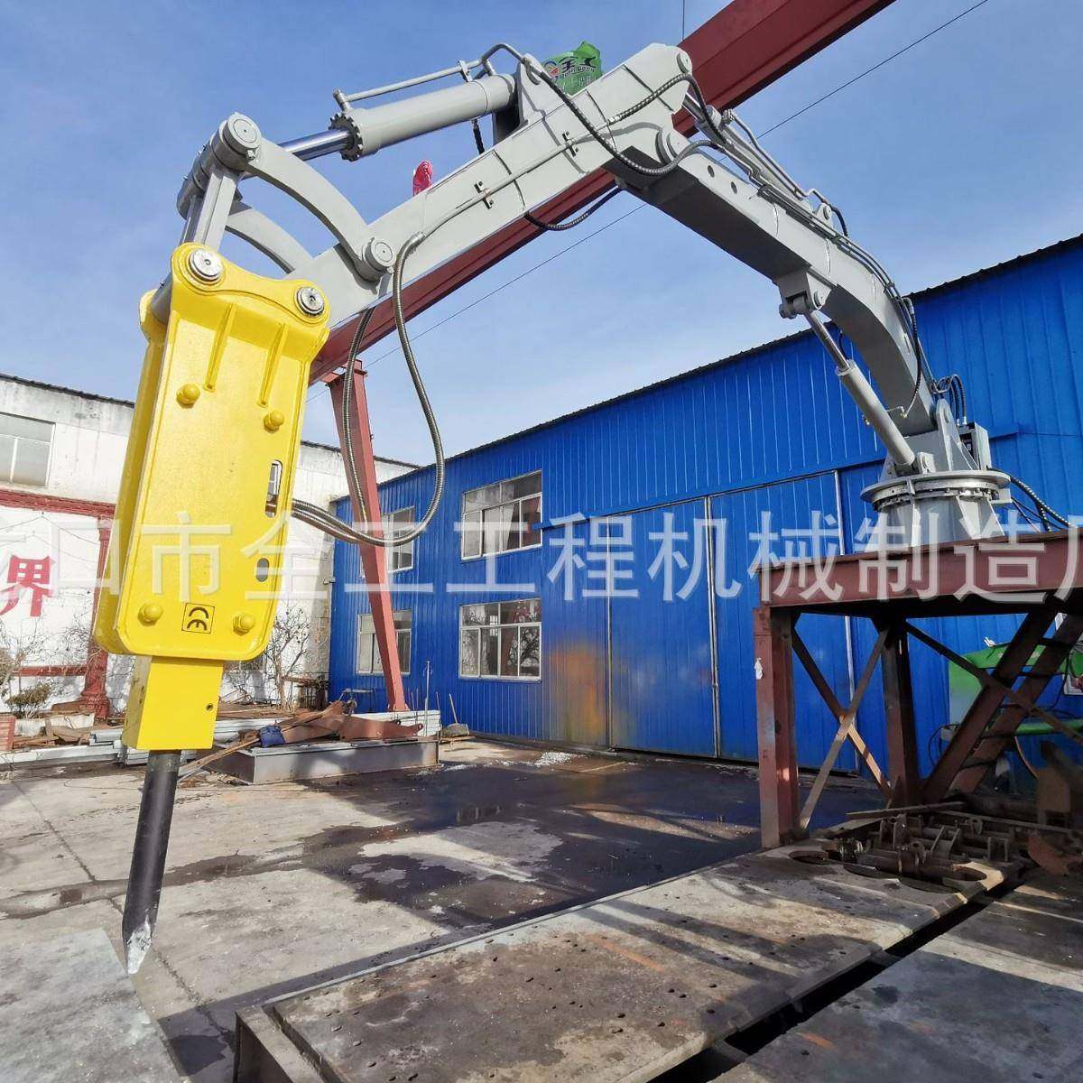 固定式矿用破碎机械臂PC680-360远程控制矿用破碎机械锤,五金/工具,压路机,淘宝优惠券,粉丝福利购,淘宝优惠卷