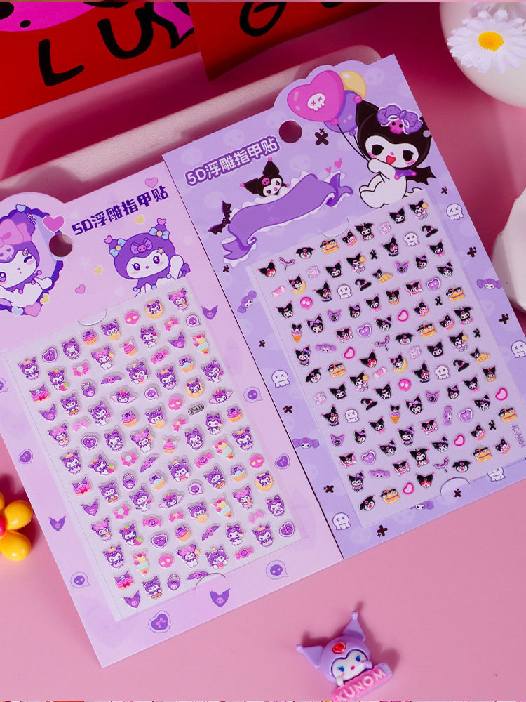 Luminous Nail Stickers for Kids, Odorless Glow Art - Product image 4