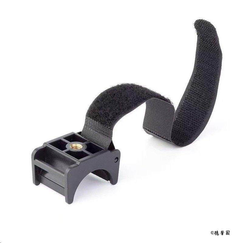 手电筒夹子固定钓鱼灯夹具自行车三脚架夹座配件多款支架夹头