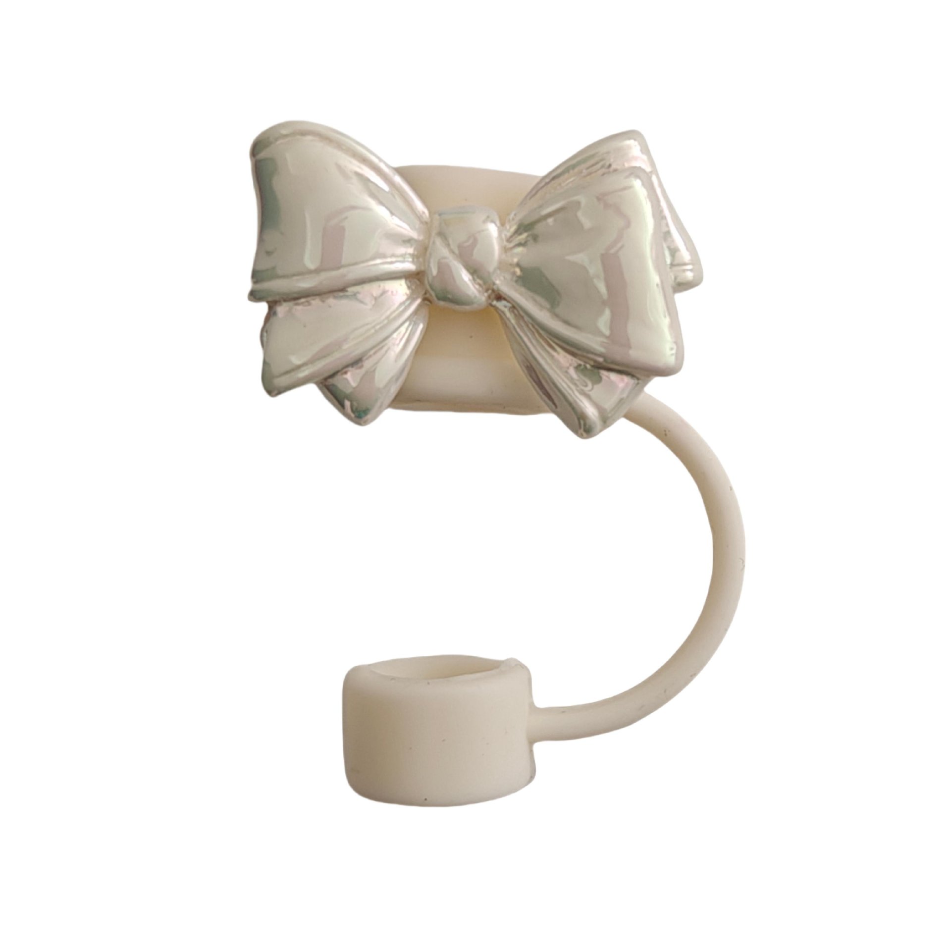 装饰品蝴蝶结防尘塞吸管帽塞帽