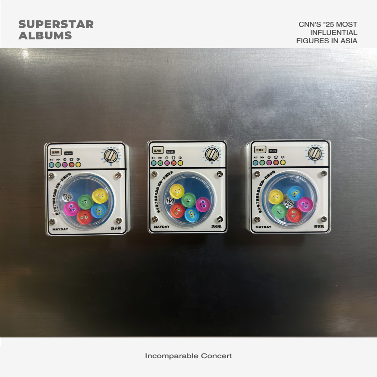 自制冰箱贴磁吸五月天亚克力wmls