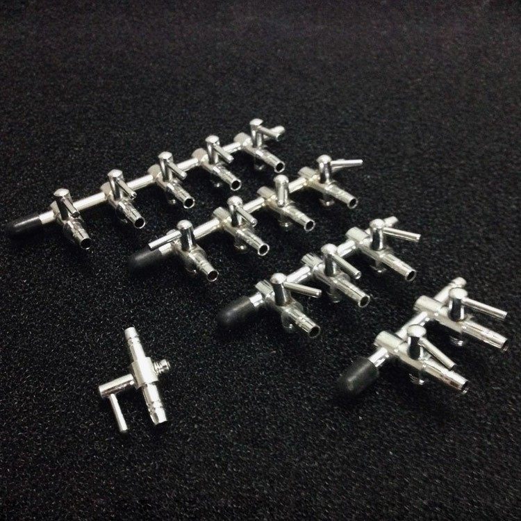 气管调气阀氧气分配器鱼缸气量