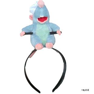 料理鼠王发箍同款搞怪风卡通毛绒公仔周边老鼠夹子头箍发饰束发带