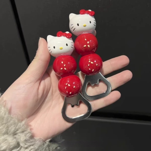 家用磁吸开瓶器kt猫糖葫芦可爱