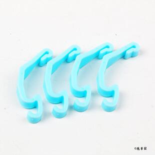 仓鼠浴帘平勾铁丝网卡扣基础笼配件宠物笼笼子钩幼儿园固定器笼子