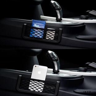 储物杂物袋内饰车用杂物盒汽车网兜大号挂袋中间大小号汽车用品